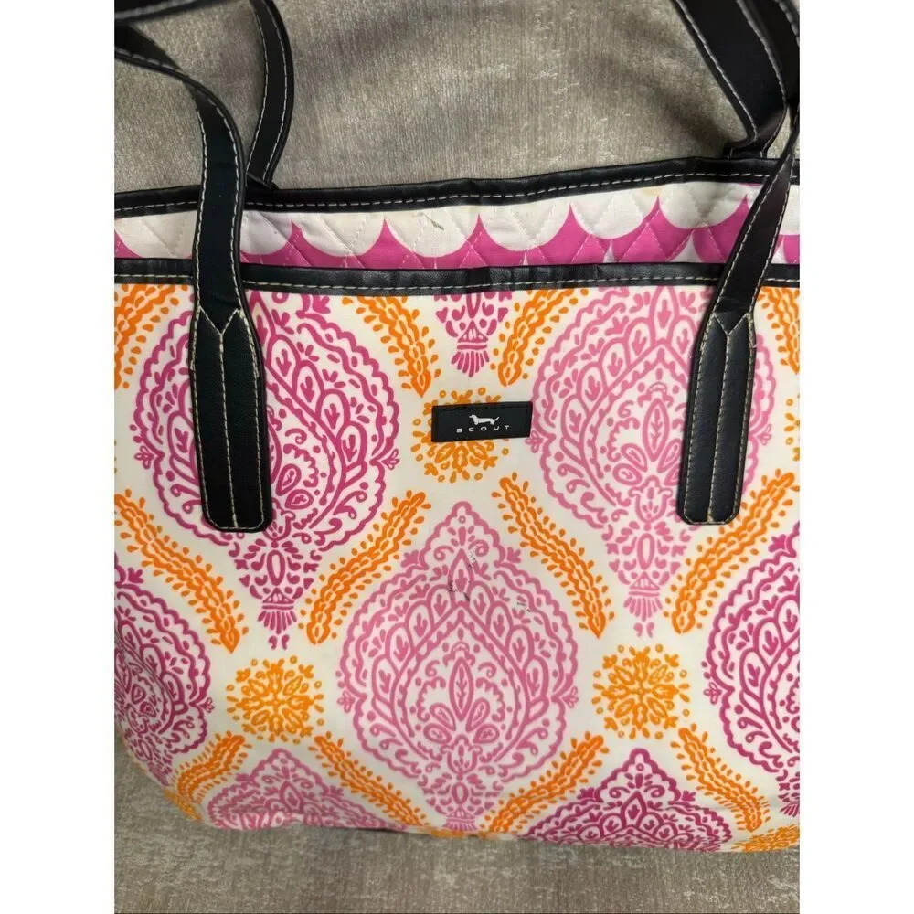 SCOUT Day Women's Geometric Tote Double Handle Tripper Bag Multicolor